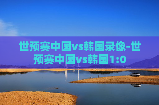 世预赛中国vs韩国录像-世预赛中国vs韩国1:0
