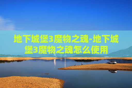 地下城堡3魔物之魂-地下城堡3魔物之魂怎么使用