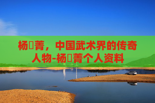 杨珺菁，中国武术界的传奇人物-杨珺菁个人资料