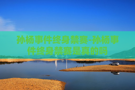 孙杨事件终身禁赛-孙杨事件终身禁赛是真的吗