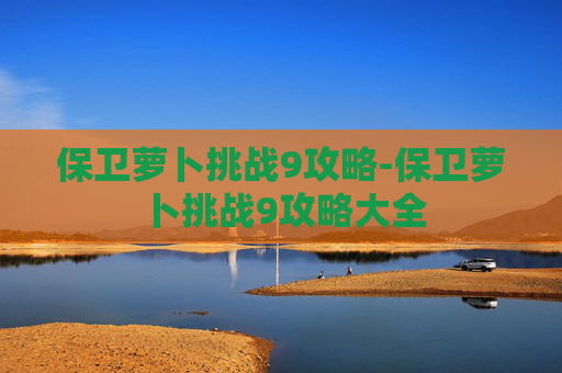 保卫萝卜挑战9攻略-保卫萝卜挑战9攻略大全