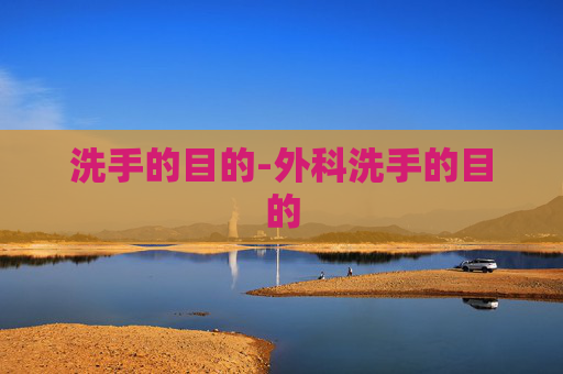洗手的目的-外科洗手的目的