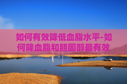 如何有效降低血脂水平-如何降血脂和胆固醇最有效