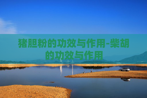 猪胆粉的功效与作用-柴胡的功效与作用