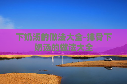 下奶汤的做法大全-排骨下奶汤的做法大全