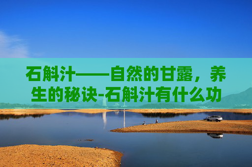石斛汁——自然的甘露，养生的秘诀-石斛汁有什么功效与作用