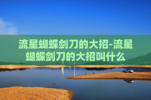 流星蝴蝶剑刀的大招-流星蝴蝶剑刀的大招叫什么