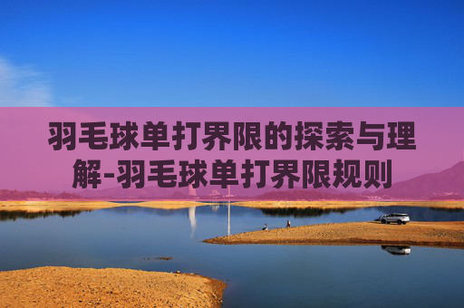 羽毛球单打界限的探索与理解-羽毛球单打界限规则
